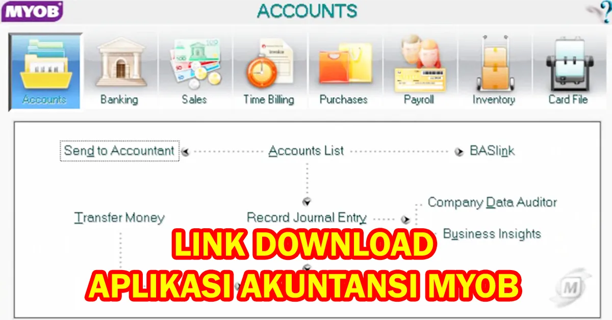 Link Download Aplikasi Akuntansi MYOB