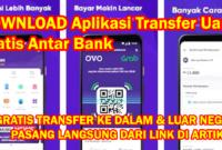 Aplikasi Transfer Uang Antar Bank Terbaik dan Gratis