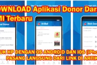 Aplikasi Donor Darah PMI Untuk HP Android dan iOS iPhone