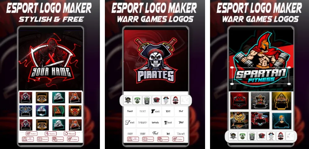 Aplikasi Pembuat Logo Gaming Terbaik di HP Logo Esport Maker Siberman