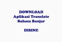 Aplikasi Translate Bahasa Banjar Terbaik
