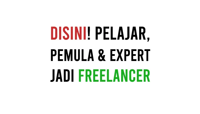 Aplikasi Freelance Terbaik di Indonesia Online Untuk Pemula, Pelajar dan Untuk Mahasiswa