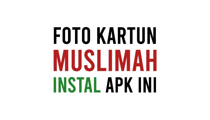 Aplikasi Edit Foto Kartun Muslimah Terbaik di HP Android Gratis Jadi Berhijab