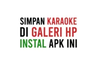 Aplikasi Karaoke Yang Bisa Disimpan Di Galeri HP Android dan iPhone iOS