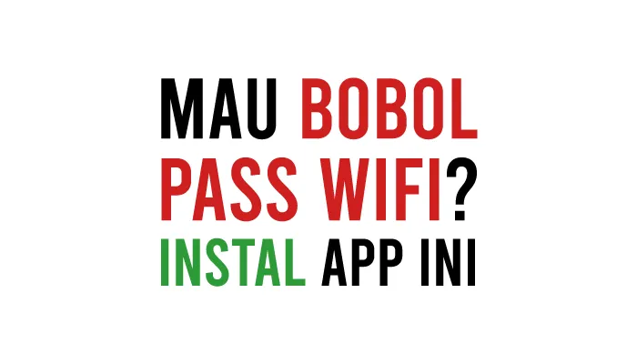 Aplikasi Terbaik Bobol Password WiFi Indihome Tetangga Terdekat Paling Ampuh Tanpa Root di HP Android