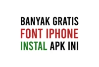Download Aplikasi Font iPhone Gratis Terbaik Bisa Aesthetic dll