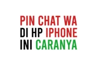 Cara Pin Chat WA di iPhone 6 11 13 X XR dan semua tipe