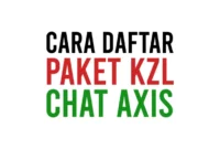 Cara Daftar Paket KZL Chat AXIS Terbaru Dengan Mudah