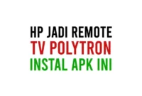 Aplikasi Remote TV Polytron di HP Android dan iPhone ke Televisi Tabung LED LCD Tanpa Infrared maupun WiFi