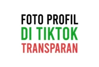 Cara Membuat Foto Profil Transparan di TikTok