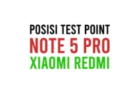 Posisi Test Point Xiaomi Redmi Note 5 Pro Lewat EDL Tanpa Unlock Bootloader
