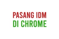 Cara Pasang Ekstensi IDM di Google Chrome