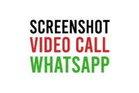 Cara Screenshot Video Call Whatsapp di HP Android dan iPhone (iOS)