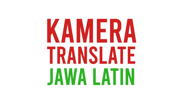 Kamera Translate Aksara Jawa ke Latin