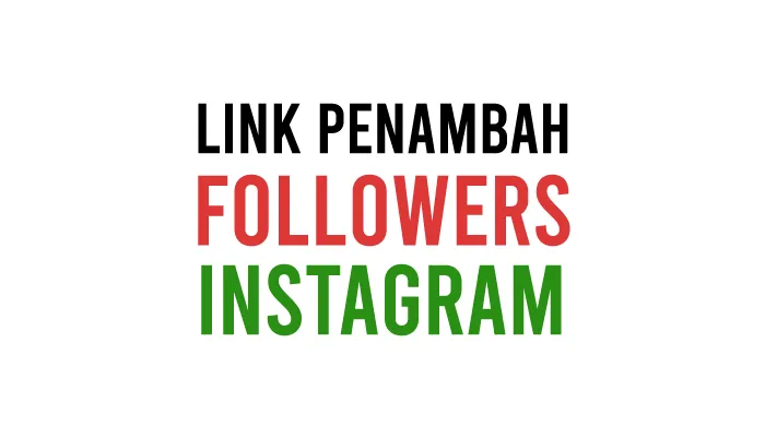 Link Penambah Followers Instagram Tanpa Password