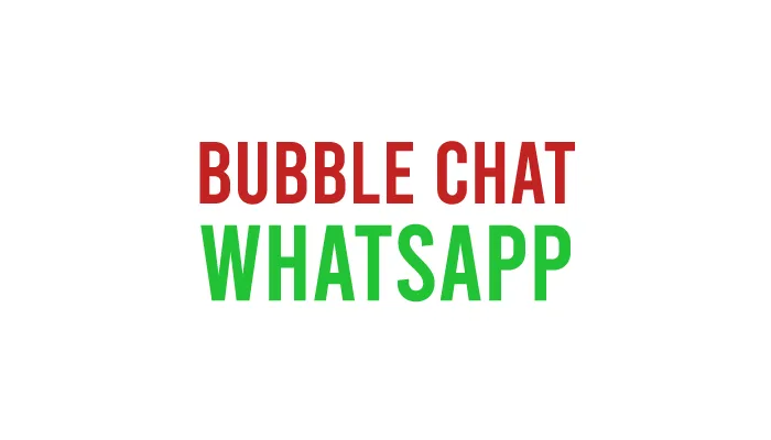 Cara Membuat Bubble Chat Whatsapp Tanpa Aplikasi