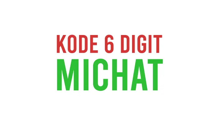Kode 6 Digit MiChat