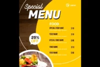 Aplikasi Membuat Desain Menu Makanan Gratis di HP Android