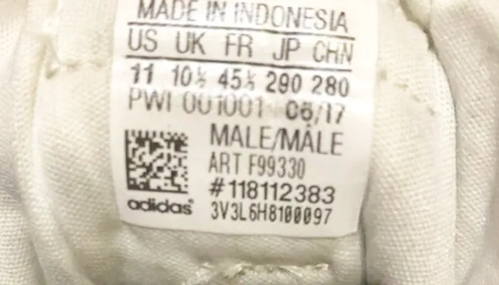 Cara Mengecek Barcode Adidas Apakah Asli Original Pada Sepatu, Hoodie, Jaket, dll